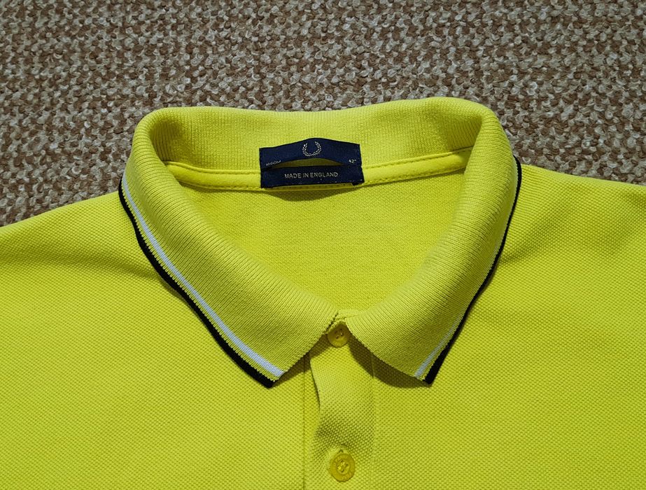 Fred Perry поло футболка made in England оригінал L 42"