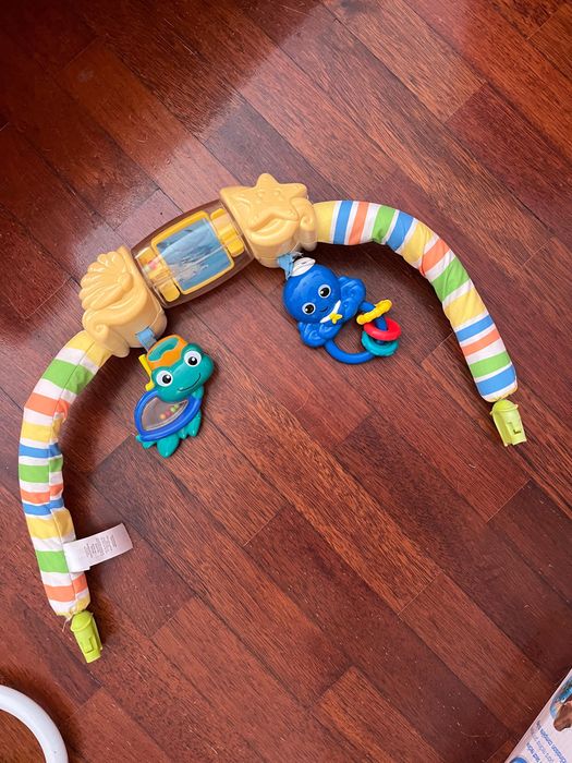 Espreguiçadeira de bebe com musica e vibracao