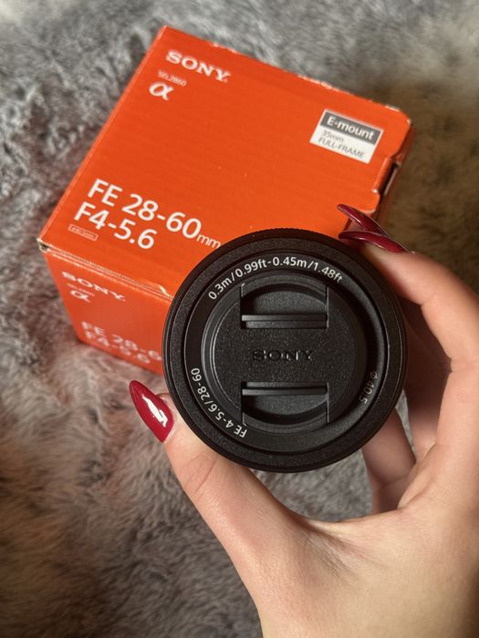 Lente FE 28-60 sony
