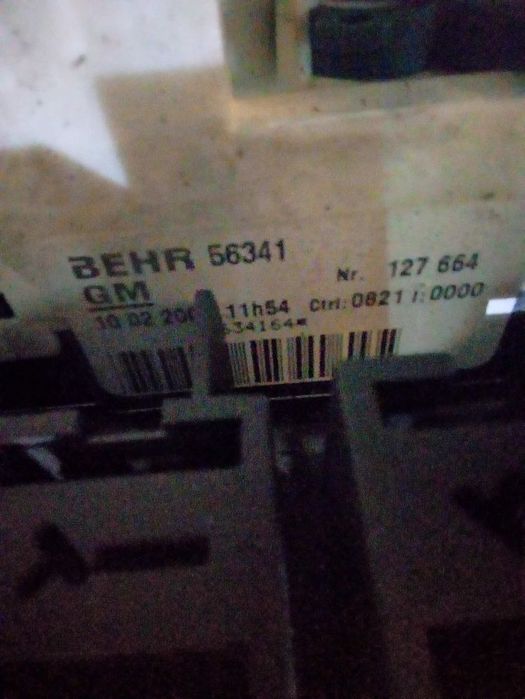 Comando Da Sofagem  Opel Zafira A Veículo Multiuso (T98)