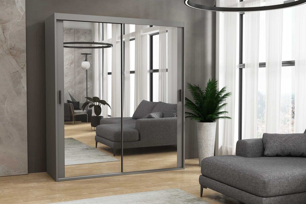 ---PROMOCJA-- Szafa przesuwna na wymiar Mat 5, szer. 100 cm