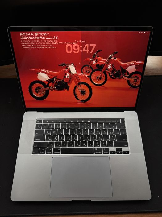 Macbook Pro 16” 2019 i9 32Gb 1Tb Radeon 5500M