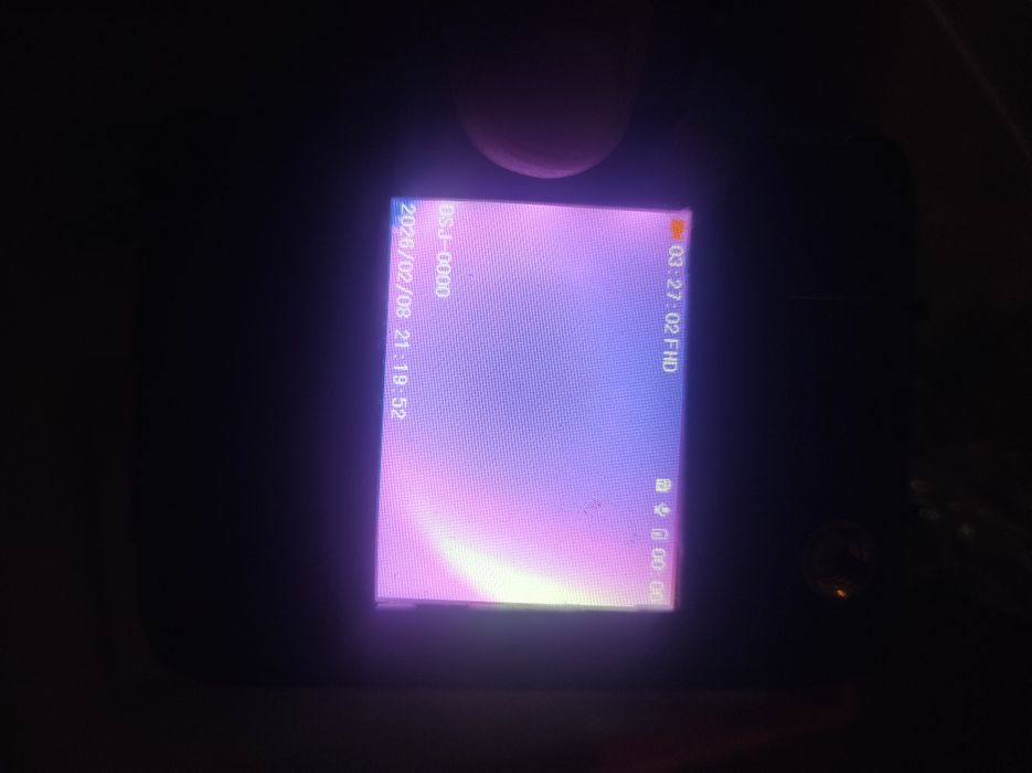 Câmara portátil com grande autonomia de bateria