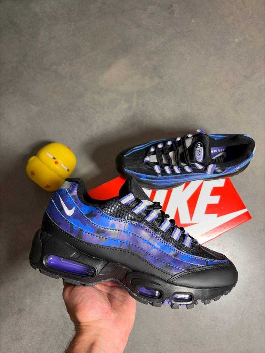 ‼️Відправлення БЕЗ Передоплати Кросвіки Nike Air Max 95 Camo Purple у розмірах 41 - 45 | Найк Еір Макс 95 Камо