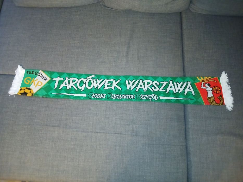 Szalik GKP Targówek Warszawa - szal piłkarski, kibic, Legia