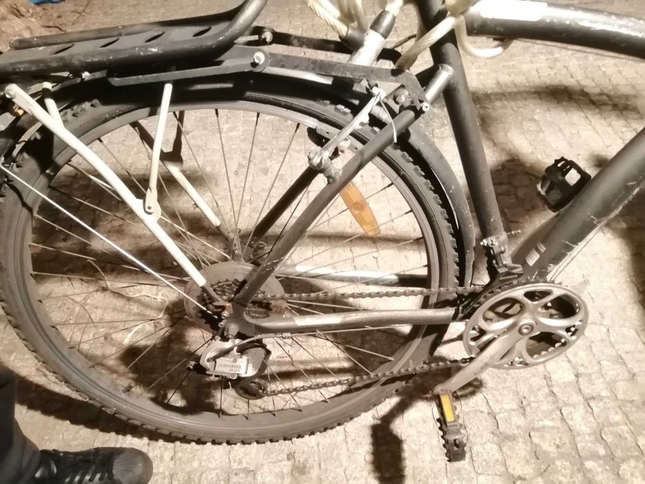 bicicleta decatlhon alumínio roda 26
