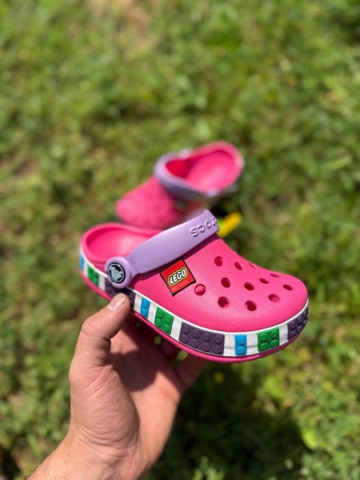Крокси дитячі сині лего crocs lego детские кроксы купить для мальчика