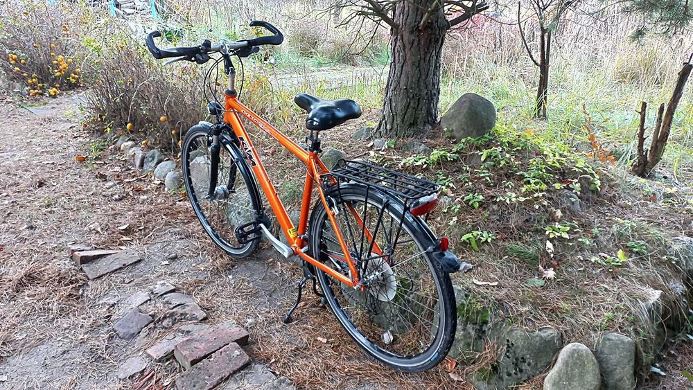 Alu Rower Miejski Męski KTM Avento 24 Plus 3x8 Deore LX Magura HS11 28