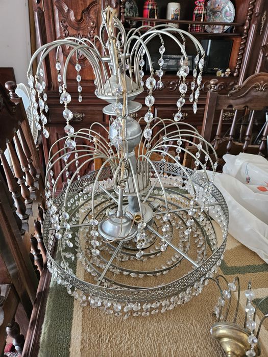 Candeeiros de teto em cristal