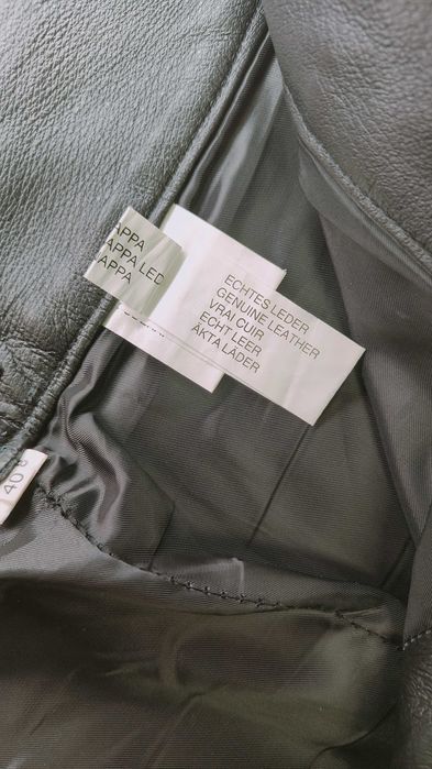 Rhythms _ Quality Leather _ 100% _ Biker_ Spodnie skórzane