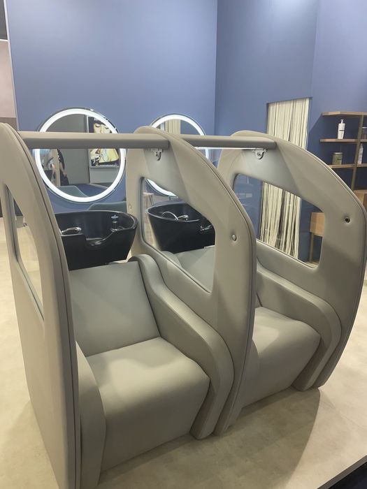 Mobiliario cabeleireiro exposicao