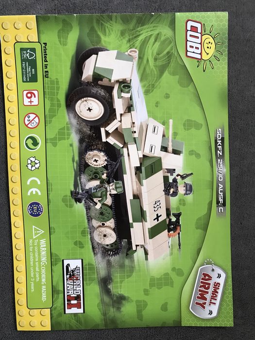 Klocki cobi SD.KFZ. 251/10 cobi149