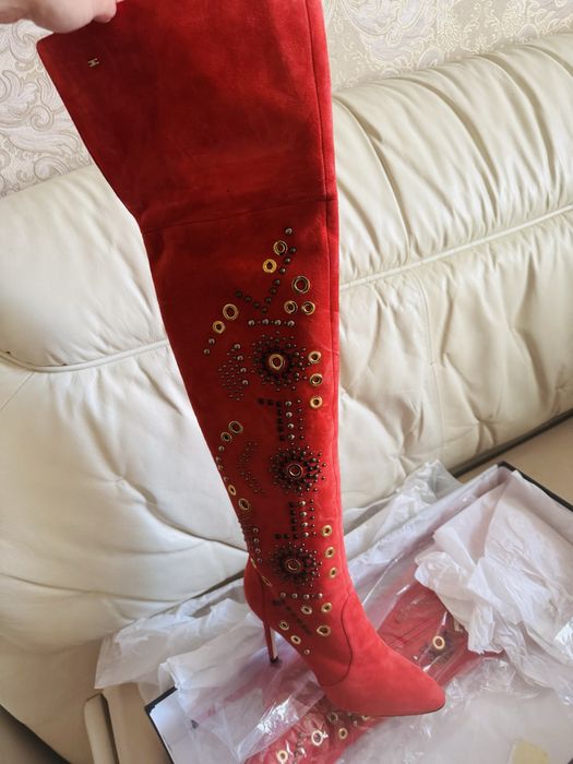 Ботфорти Elisabetta Franchi нові