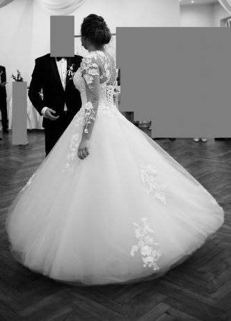 Suknia ślubna księżniczka