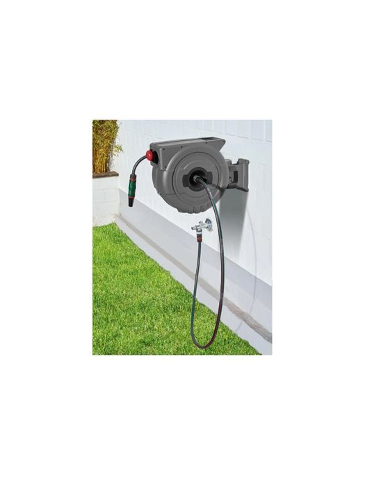 Enrolador mangueira automático 15M parkside