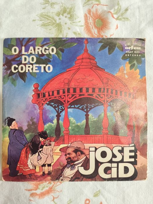 Vendo disco vinil single José cid