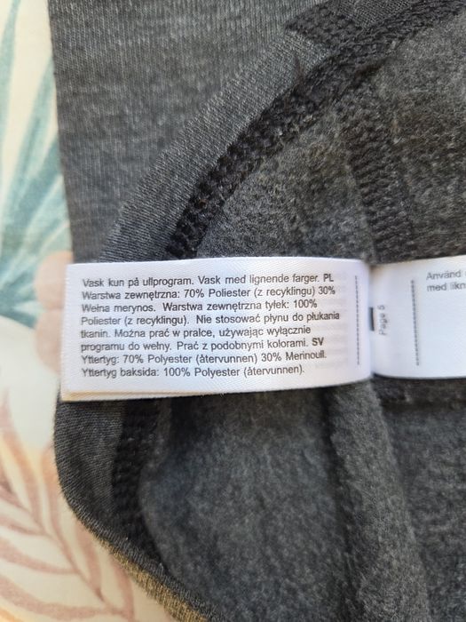 Bluzka sportowa RevolutionRace merino