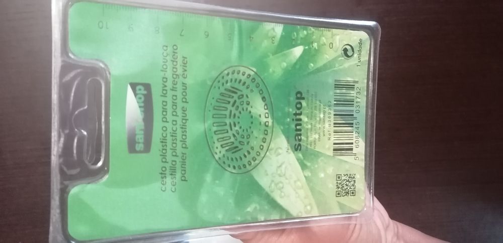 Filtros para banheira ou lavatório.