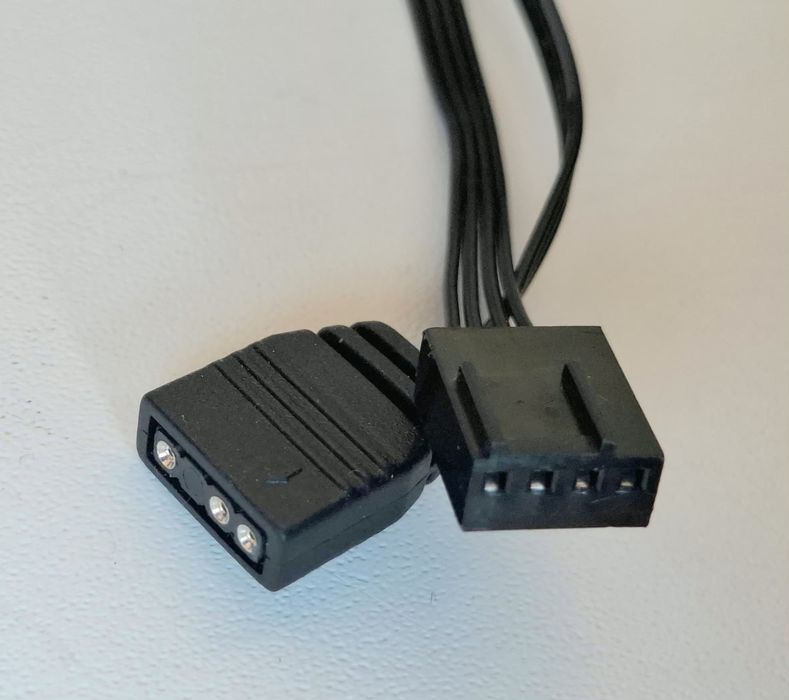 Комплект 4 вентилятора RGB PCCooler
