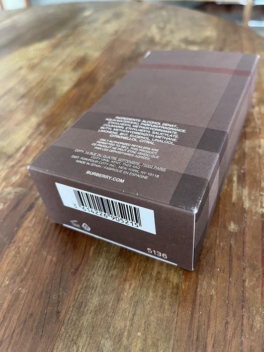 Perfume Burberry London EUA de toilette 100ml