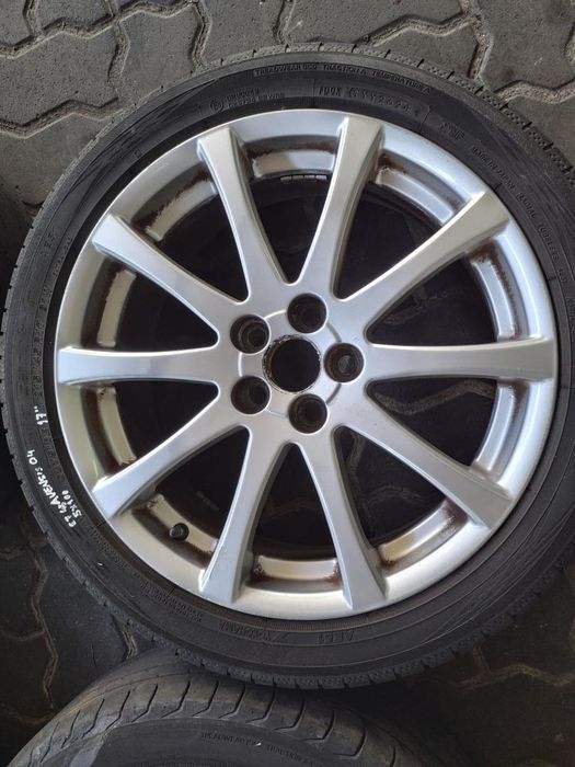 Jantes Toyota R17 Com Pneus 215/45 Furação 5X100