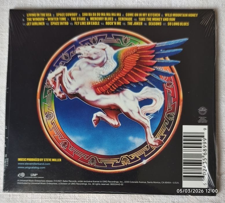 Steve Miller Band - Live! (Breaking Ground August 3, 1977) CD