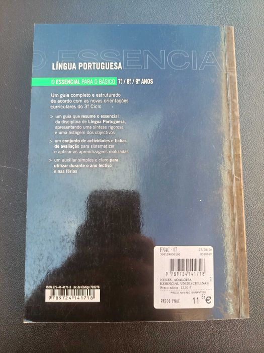 Livro "Língua Portuguesa - 7º, 8º e 9º Anos"