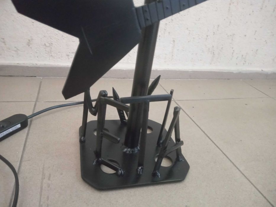 Lampka ozdobna biurkowa motyw Metal Muzyka