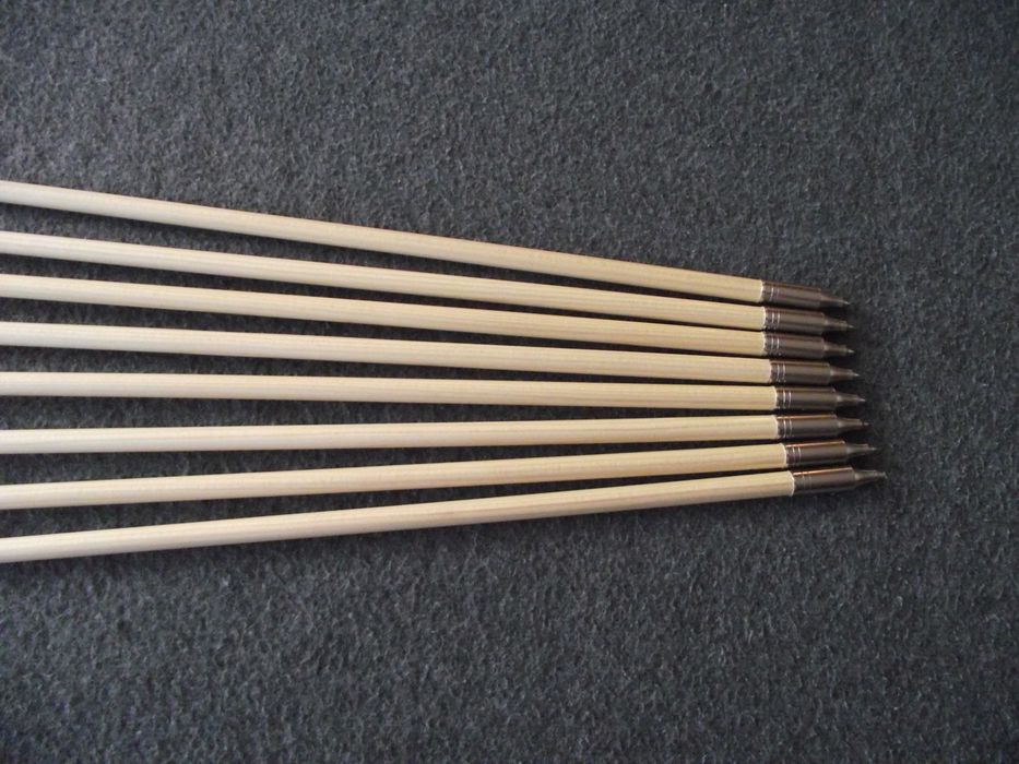 45-50 świerk nr 527 Komplet 32" strzał do łuku strzała drewniana