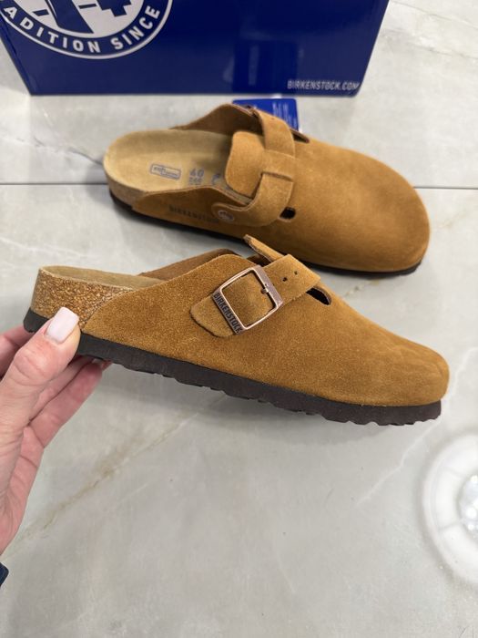 Шльопанці Birkenstock Boston клоги шлепанцы