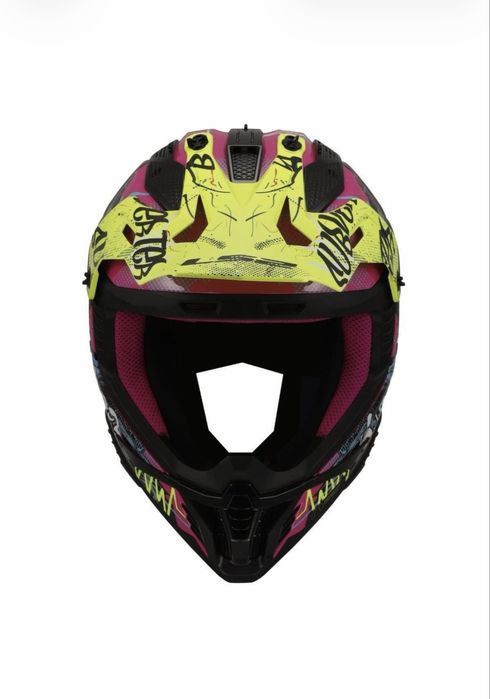 Продам Ендуро шолом LS2 MX708 Fast 2 Gorilla Purple H-V Yellow XL