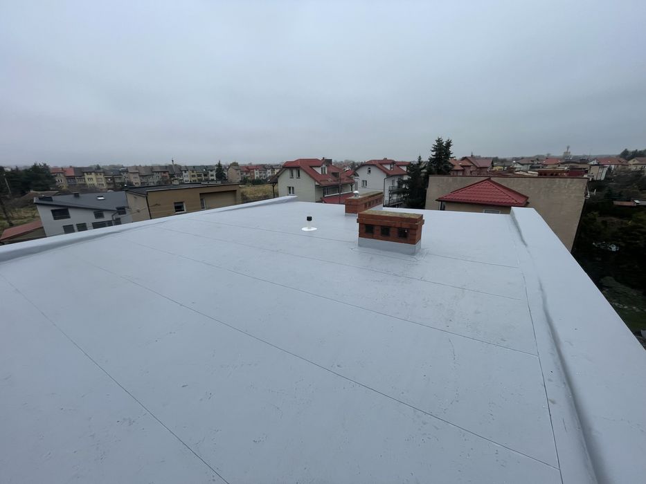 Hydroizolacja dachów,tarasów,papa term,membrana PVC,odśnieżanie