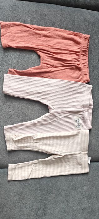 Legginsy dla dziewczynki rozmiar 68