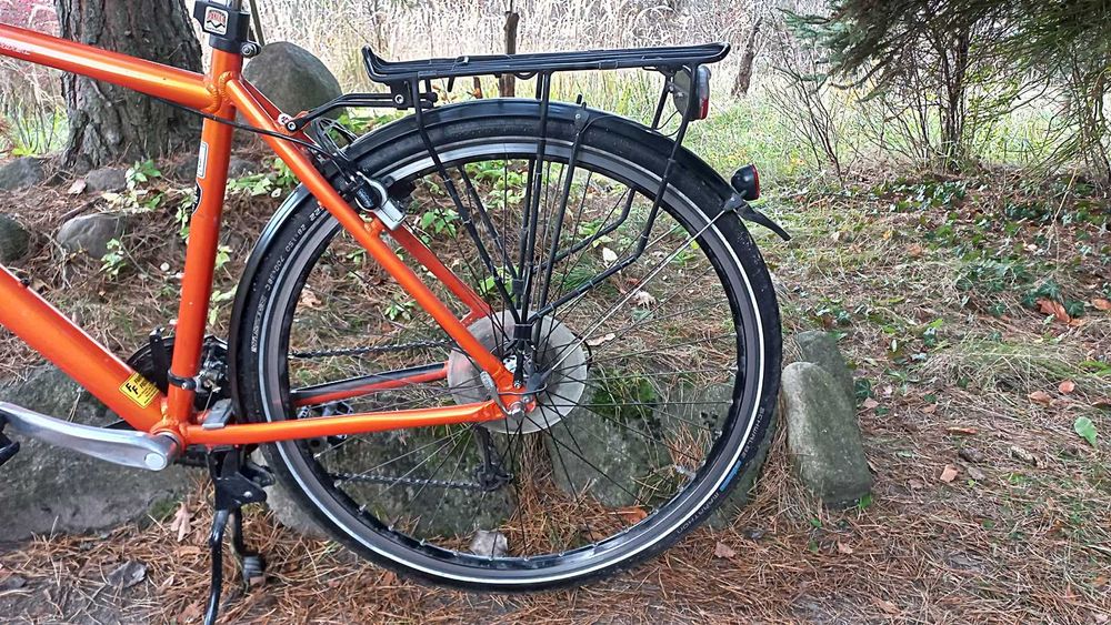 Alu Rower Miejski Męski KTM Avento 24 Plus 3x8 Deore LX Magura HS11 28