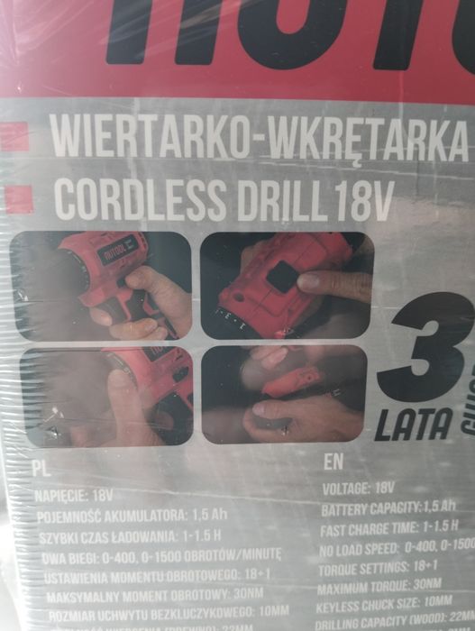 Wiertarka wkrętarka