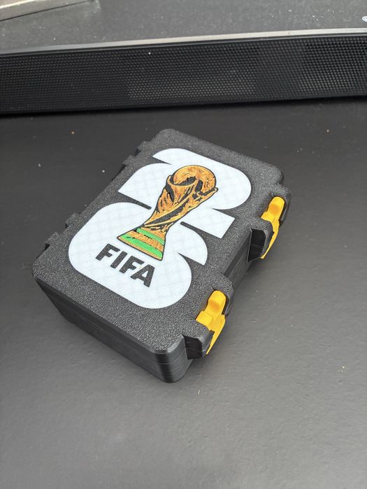 Caixa Guardar cromos + 2 Saquetas