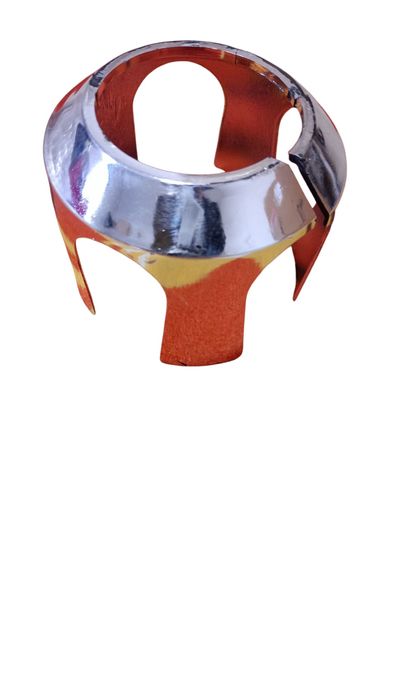 Fotel z podnóżkiem brązowy