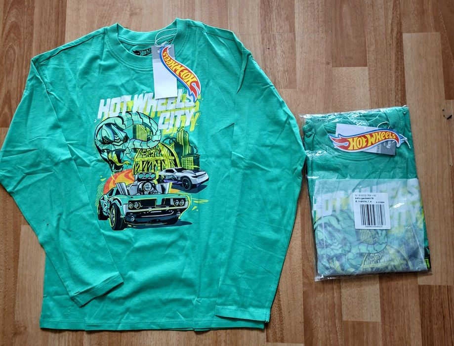 Bluzka chłopięca hotwheels