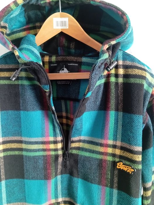 bluza z kapturem w kratę marki Pull&Bear z linii STWD r. XL
