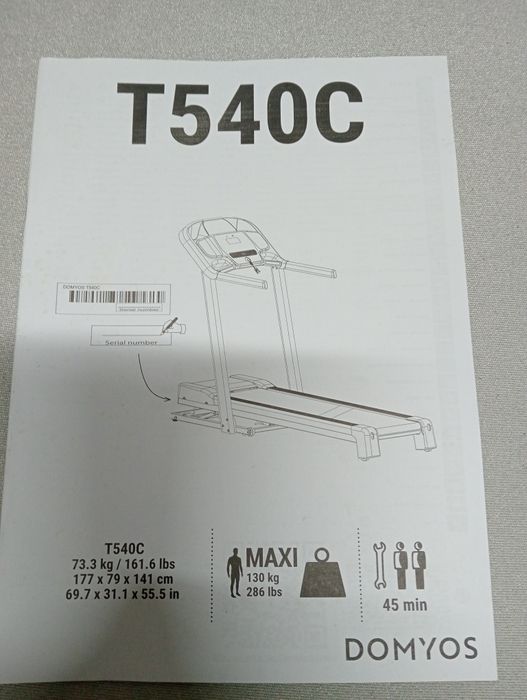 Passadeira domyos t540c