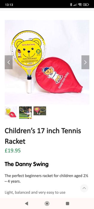 Raquete de tenis