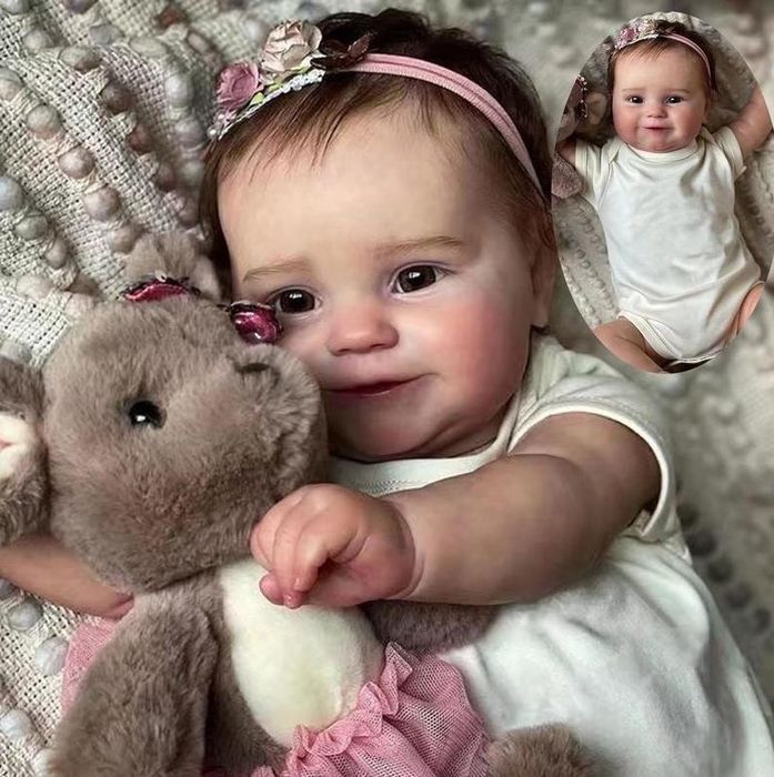 Лялька реюорн водонепроникна  50 см , можна купати