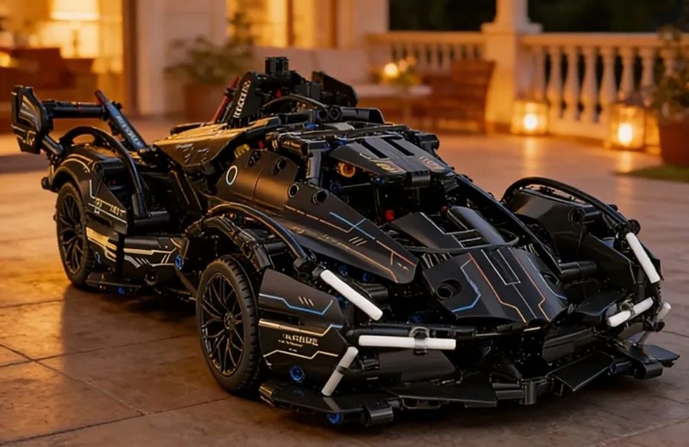 Лего технік машинки 1400 деталей 37 см