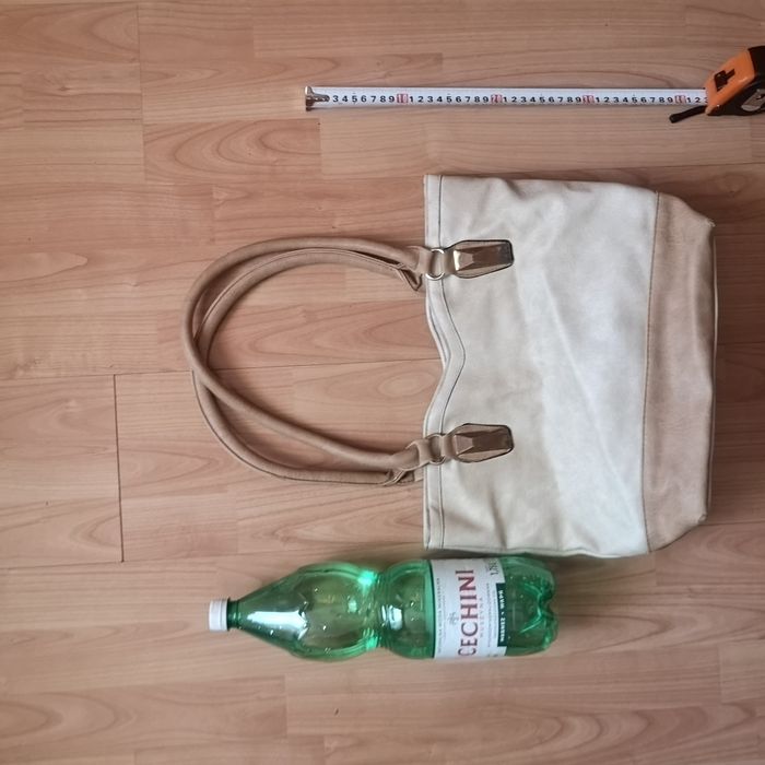 Torebka na ramię beżowa