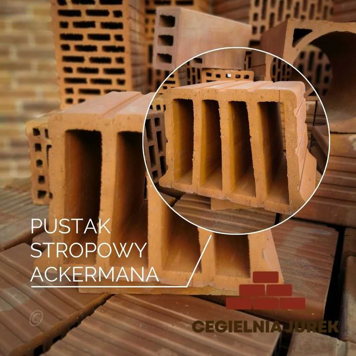 Pustak stropowy Ackerman 15/20 Ceramiczny - Cegielnia Jurek -