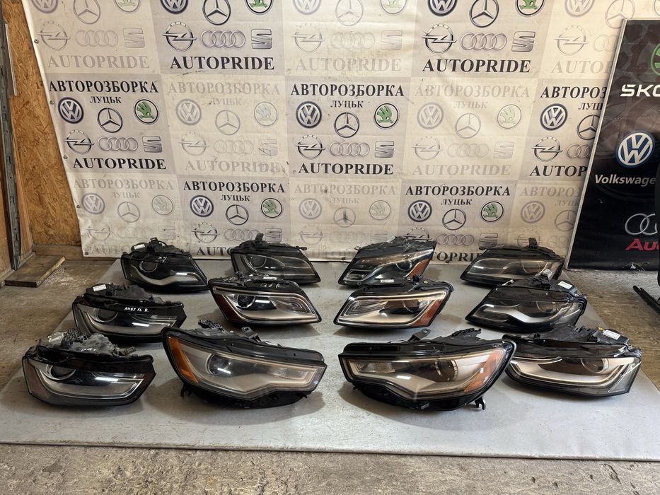 Фара Ауді Ку5 , фара A6C7 A4B8 A5, фара Audi Q5 a6 a4
