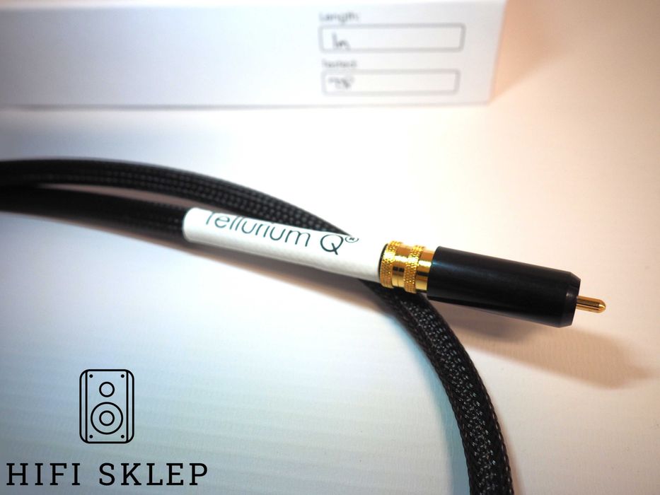 Tellurium Q Black II Waveform - cyfrowy RCA 1m
