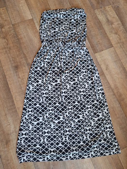 Sukienka bez ramiączek Solar