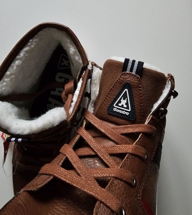 NOWE Gaastra buty za kostkę ocieplane brązowe 40 zimowe