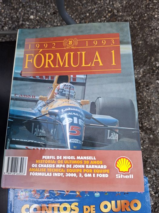 Livro formula 1 1992